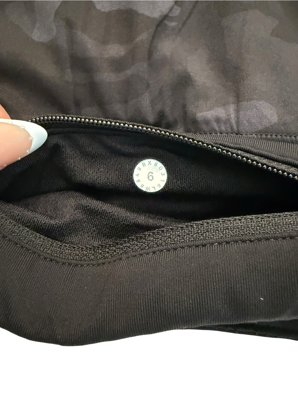 lululemon athletica Black Camo Zip Pocket Skort - Picture 5 of 7